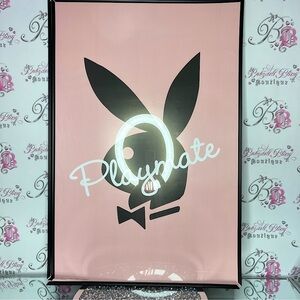 Playboy bunny poster wall art large payment black Pink Playmate Poster 2000s